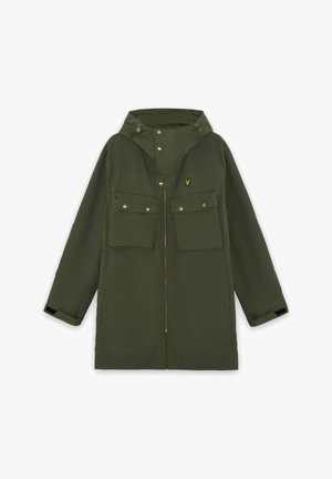 Lyle & Scott, WAXED GUARD PARKA - Parka - y true olive