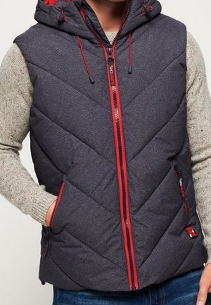 Chaleco - mottled dark grey