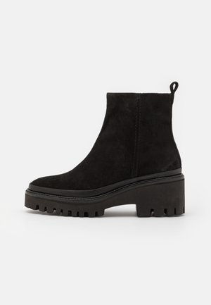 CARMEN - Platform ankle boots - black