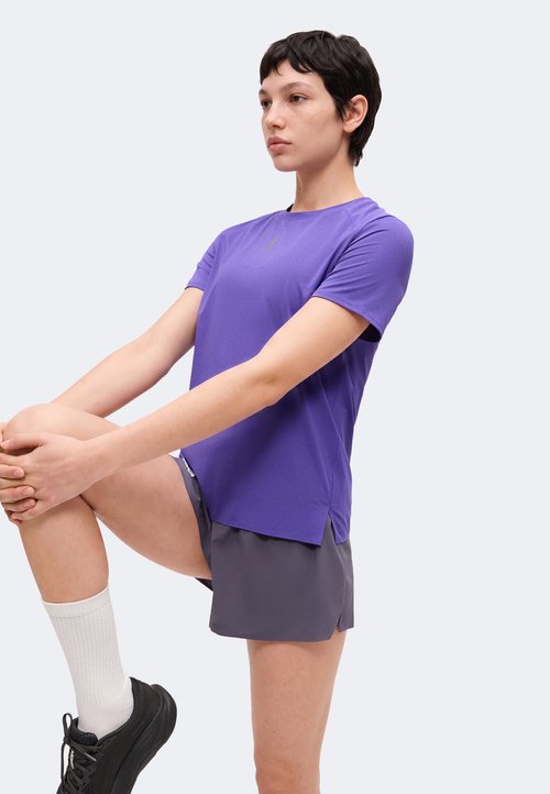 Hoka Camiseta de manga corta EveryRun - Cosmic Purple — photo 4