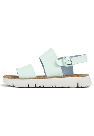 ORUGA - Platform sandals - pastel blau