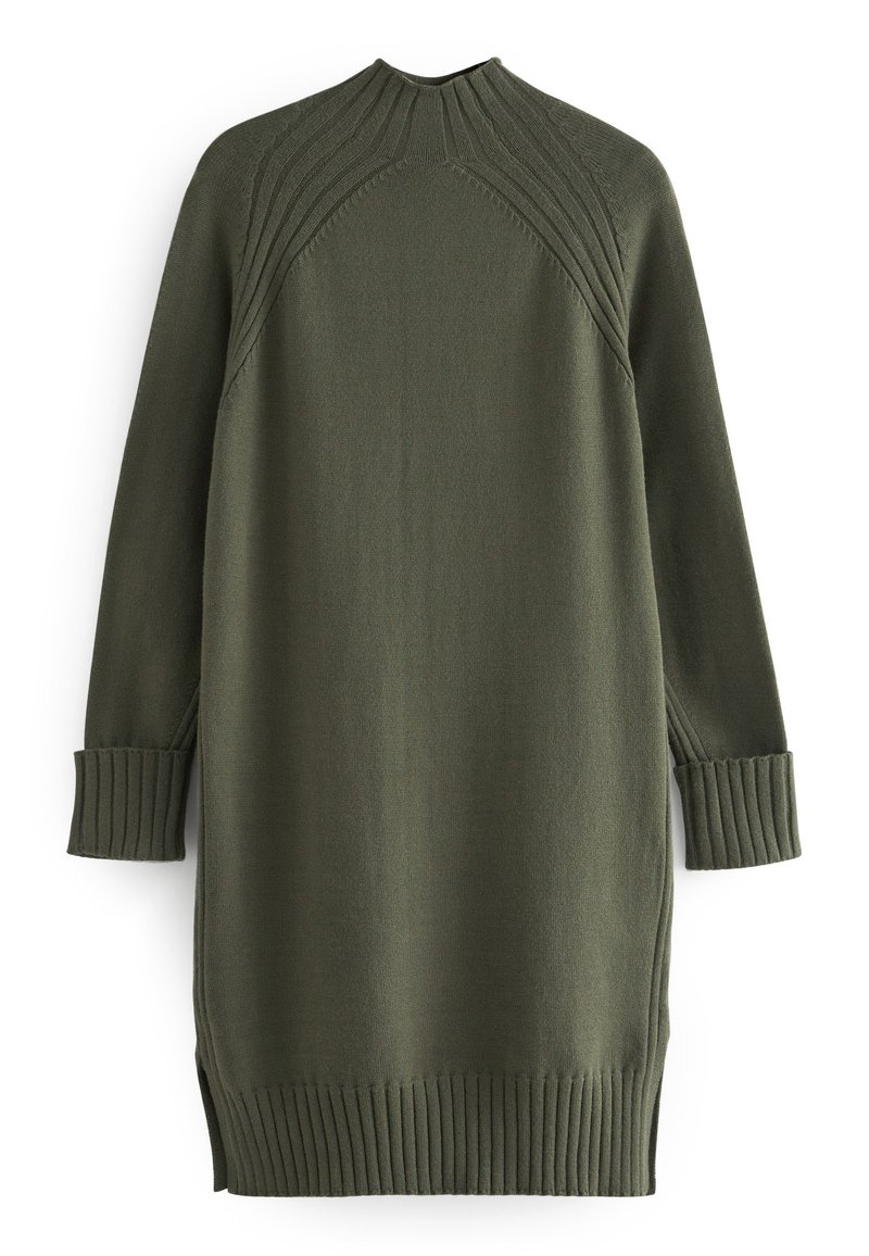 Next Gebreide jurk groen Next Gebreide jurk groen