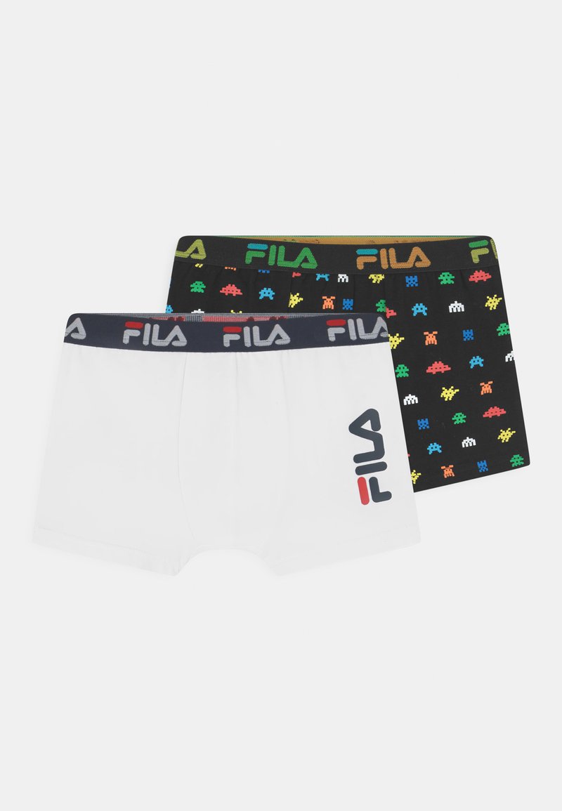 Kinder Wäsche | Fila JUNIOR 2 PACK Panties black/white/schwarz - MY07071 Kinder Wäsche | Fila JUNIOR 2 PACK Panties black/white/schwarz - MY07071