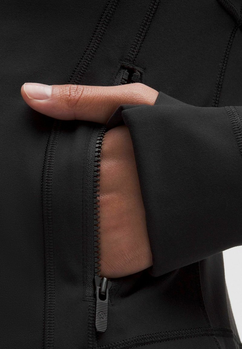 lululemon DEFINE CROPPED NULU™ - Training jacket - black - Zalando