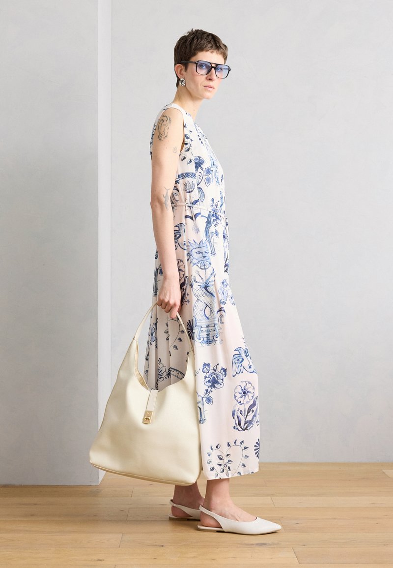 Scotch & Soda PRINTED PLEATED ANKLE LENGTH DRESS - Maxi dress