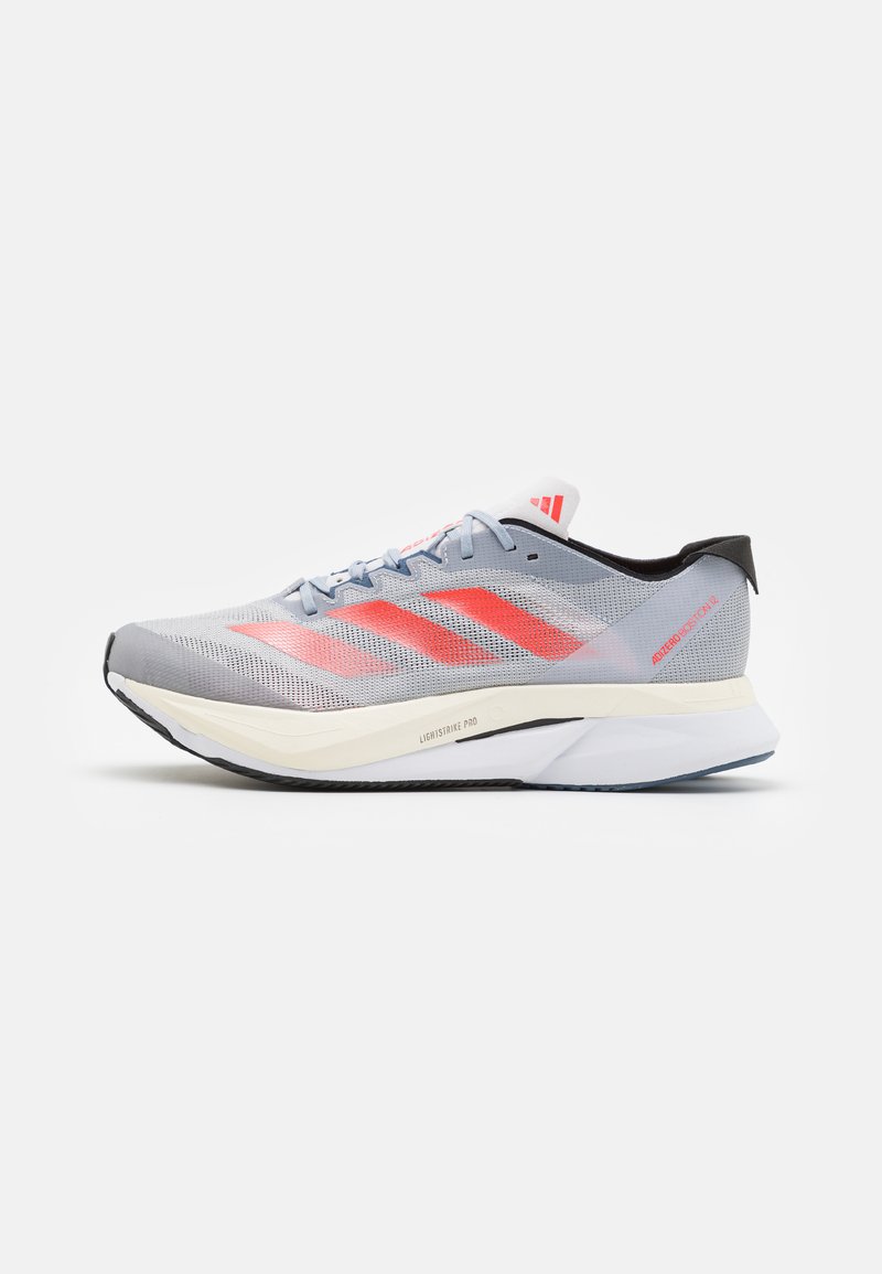 adidas Performance ADIZERO BOSTON 12 - Pantofi de alergare pe asfalt - halo silver/solar red/dash grey