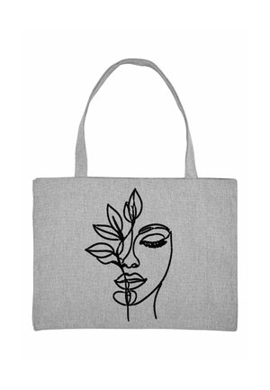 SERENITY PRINT - Cabas - mottled grey
