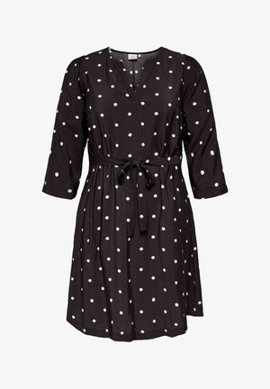 ONLY Carmakoma, DRESS CARCARRIE MIDI DRESS - Vestito casual - black