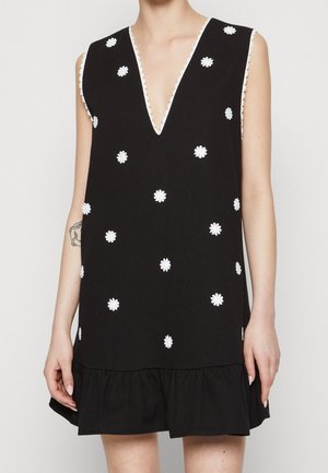 Robe en jean - black