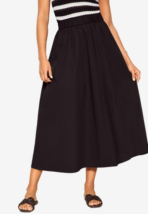 BOHO TIERED - REGULAR FIT - Dolgo krilo - black
