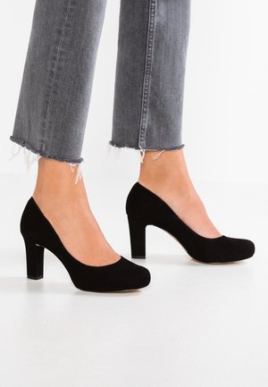Platform heels - black