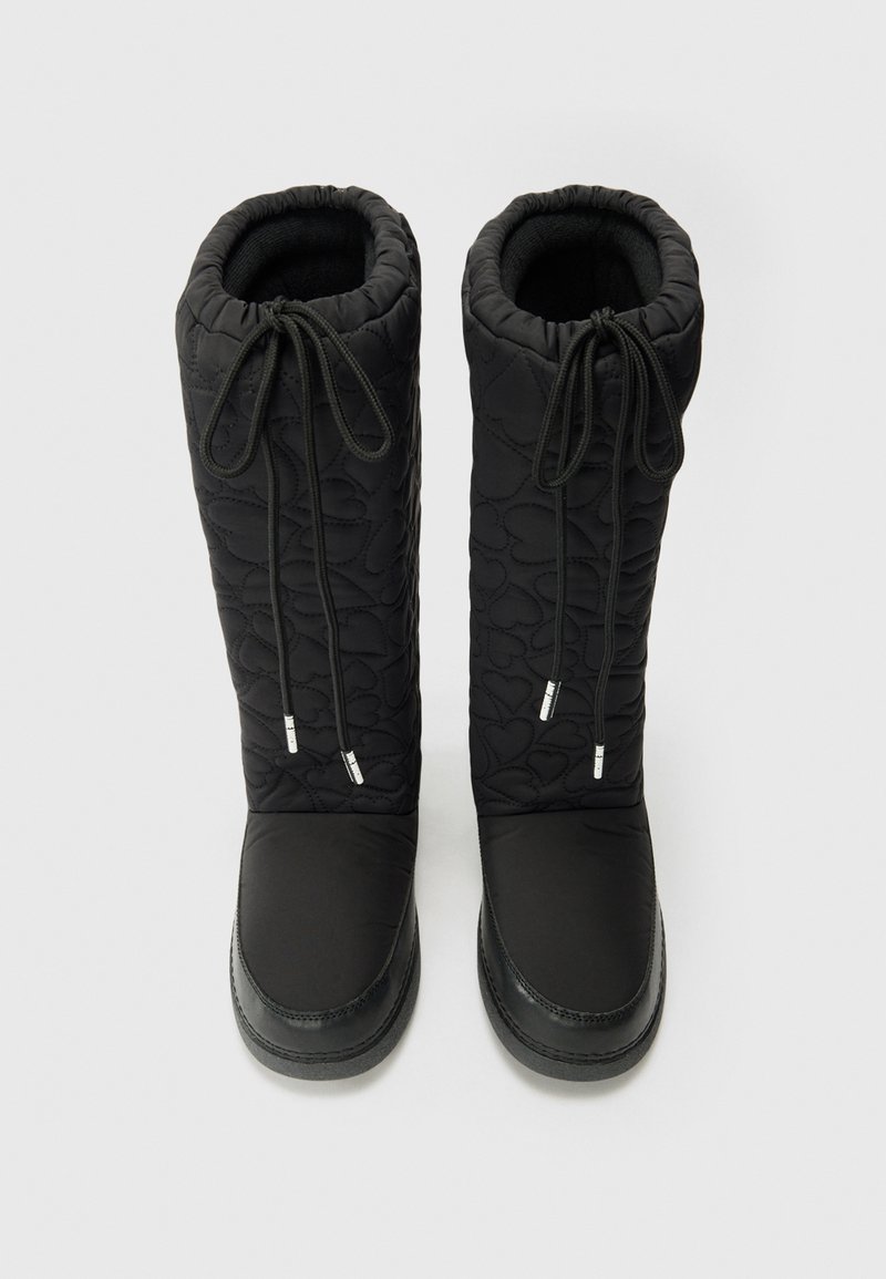 Bottes Noires Love Girls The Children’s Place - Taille 5, Style Combat - Neuf Sans Emballage