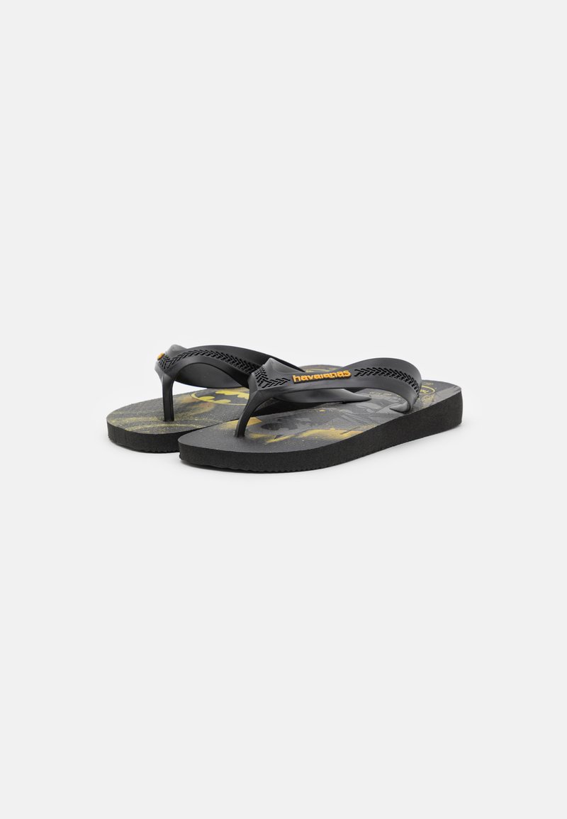 Kinder Badesandalen | Havaianas MAX HEROES Bade-Zehentrenner black/ citrus orange/schwarz - YF84580 Kinder Badesandalen | Havaianas MAX HEROES Bade-Zehentrenner black/ citrus orange/schwarz - YF84580