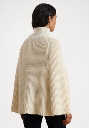 TURTLENECK - Poncho - cream