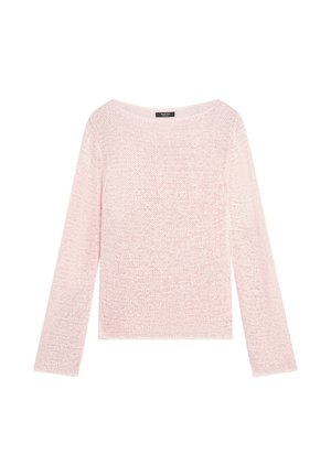 Massimo Dutti, BOAT NECK KNIT SWEATER - Striktrøje - pink