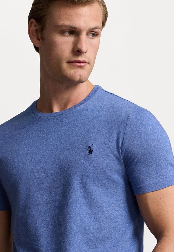 CUSTOM SLIM FIT JERSEY CREWNECK T-SHIRT - Basic T-shirt - faded royal heather4