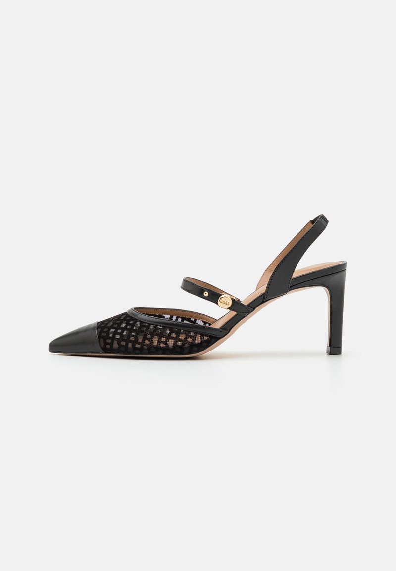 BOSS JANET - Riemensandalette - black/schwarz - Zalando.at