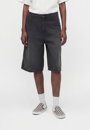 Carhartt WIP NIXON DOUBLE KNEE SMITHTOWN - Denimshorts - black