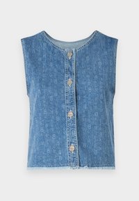 MADINE - Strukirani kaput - denim blue