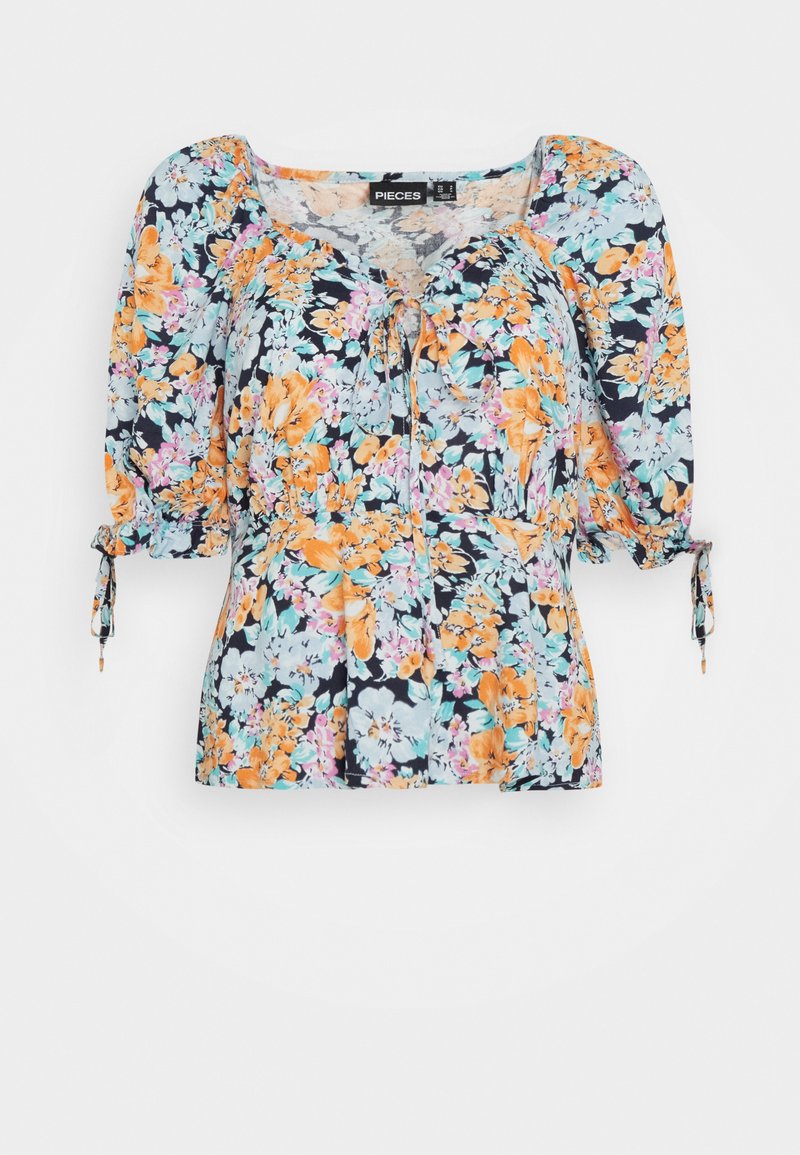 Pieces Blouse donkerblauw