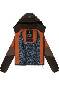 Ragwear NOVVA BLOCK - Jachetă de iarnă - dark choco