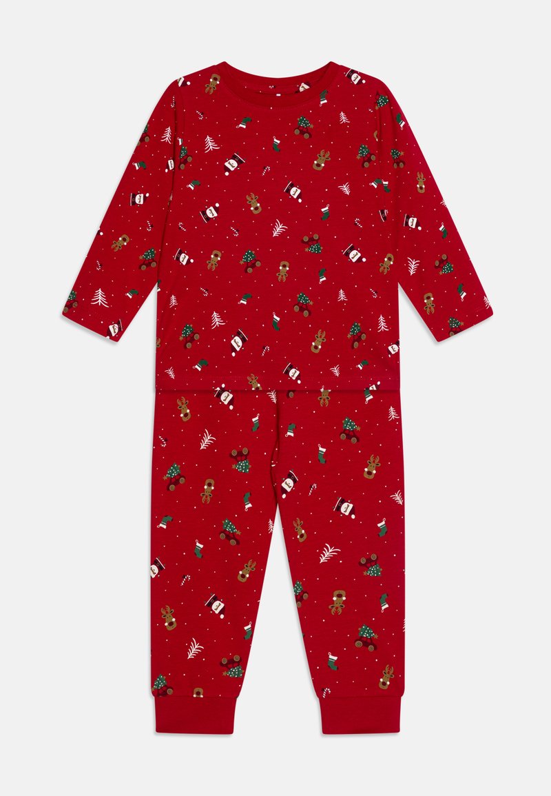 Name it NMNVISMAS NIGHT UNISEX SET - Pijamas - jester red