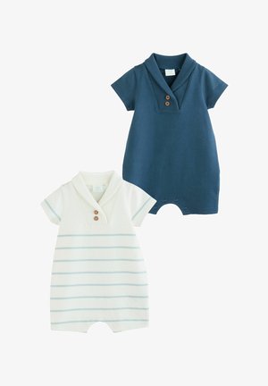 REGULAR FIT - TEXTURED 2 PACK - Jumpsuit - blue white stripe