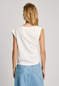 Pepe Jeans Marškinėliai su spaudiniu - mousse white