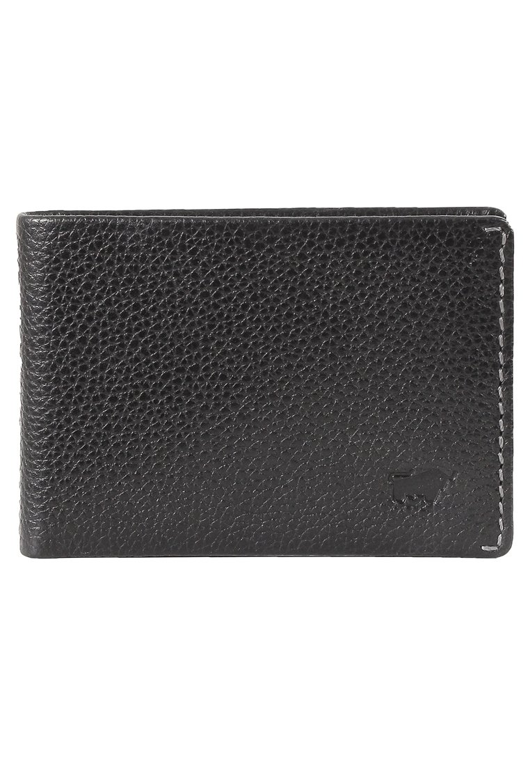 Braun Büffel PRATO - Monedero - black