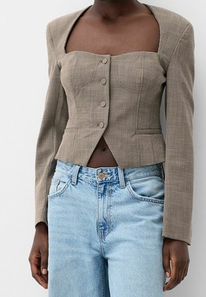 Blazer - dark brown