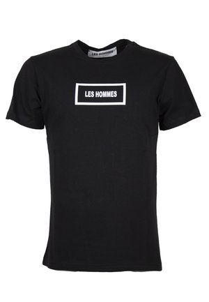 T-shirt con stampa - black