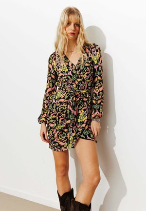 CACHE-CŒUR - Robe de jour - imprimé multicolore