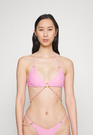 Boux Avenue MIAMI CHAIN TRIANGLE - Bikini top - pink