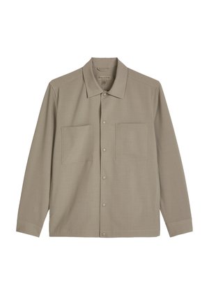 Marc O'Polo, MOP X DFB TRAVEL COLLECTION OVERSHIRT - Ing - cinder