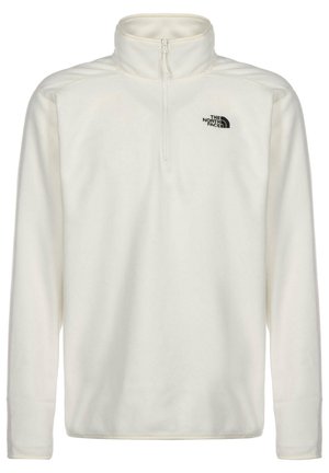 100 GLACIER 1/4 ZIP - Fleecepullover - gardenia white