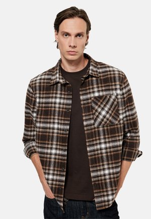 Koton, CHECKED - Skjorter - brown