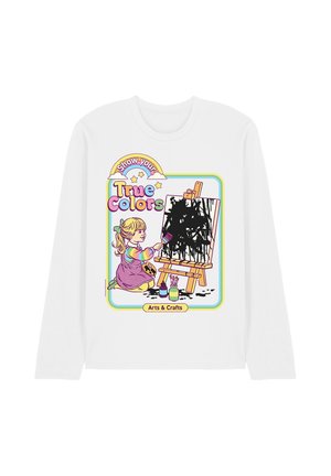 Cotton Soul, STEVEN RHODES SHOW YOUR TRUE COLORS - Long sleeved top - white