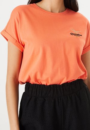 T-shirt - bas - orange