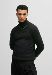 HUGO SMATTOR - Strickpullover - black one
