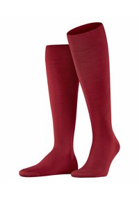 FALKE - CLIMAWOOL BUSINESS & CASUAL - Calzettoni - scarlet Immagine in miniatura 1