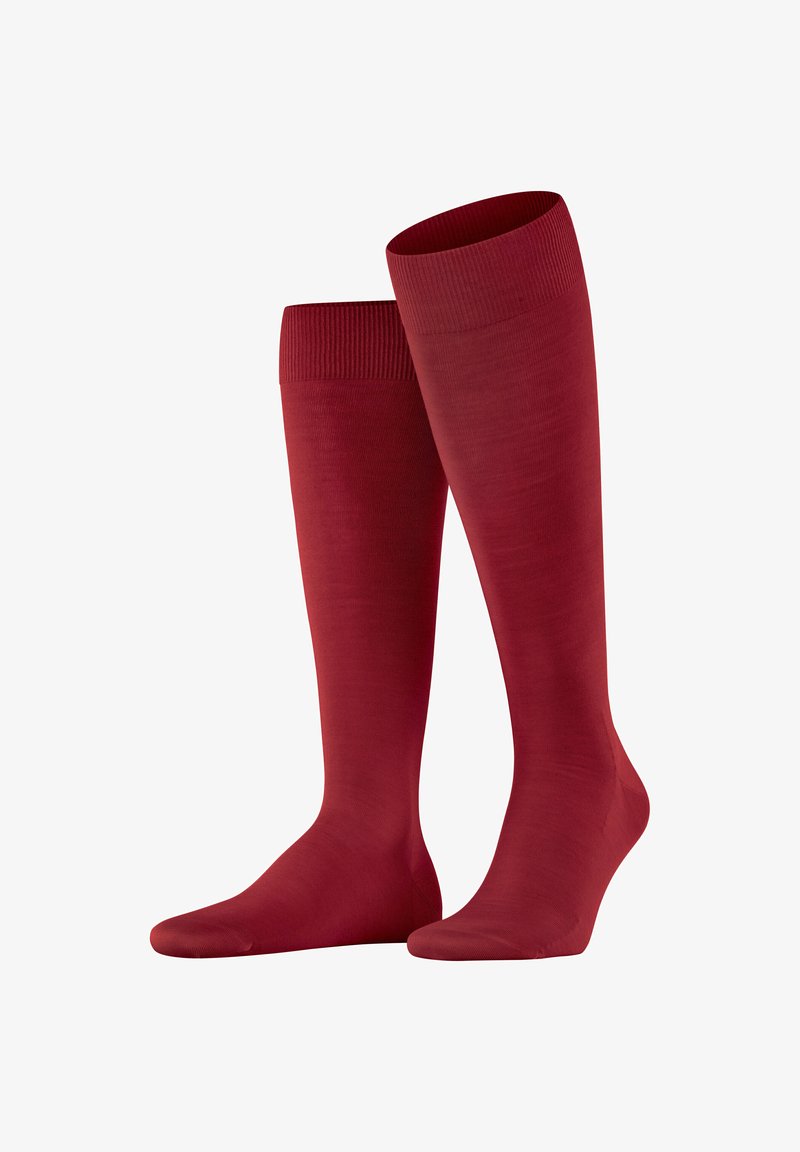 FALKE ClimaWool - Kniestrümpfe - scarlet