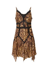 ZIA DRESS - Koktélruha / Partiruha - evia golden brown