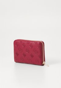 Guess GERTY MEDIUM ZIP AROUND - Portofel - claret