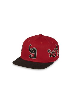 Grimey GORRA TUSKER TEMPLE SNAPBACK - Gorra - rojo