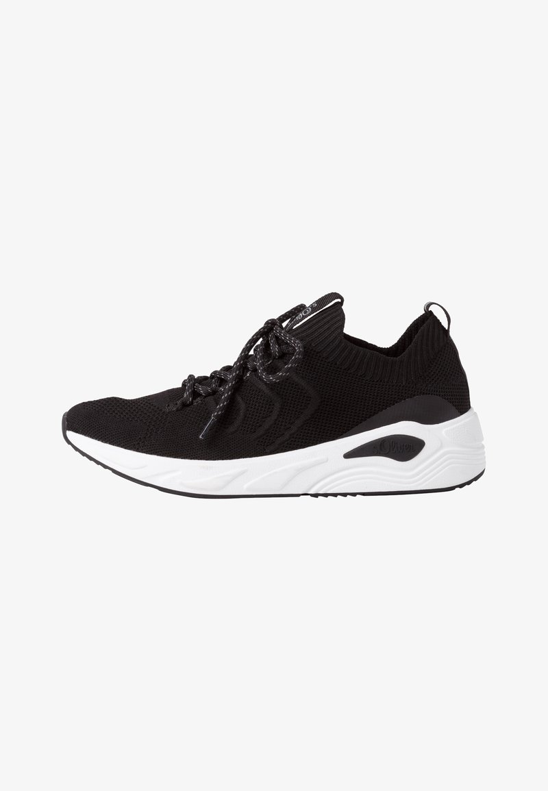 s.Oliver Sneaker low - black