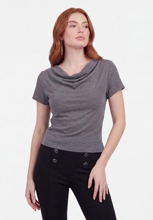 faina, T-shirt print - grey