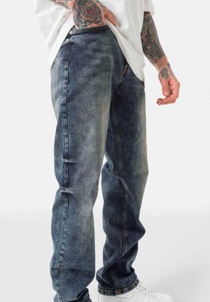 Džíny Straight Fit - dark blue