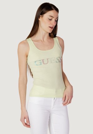 Guess COLORFUL LOGO - Débardeur - green