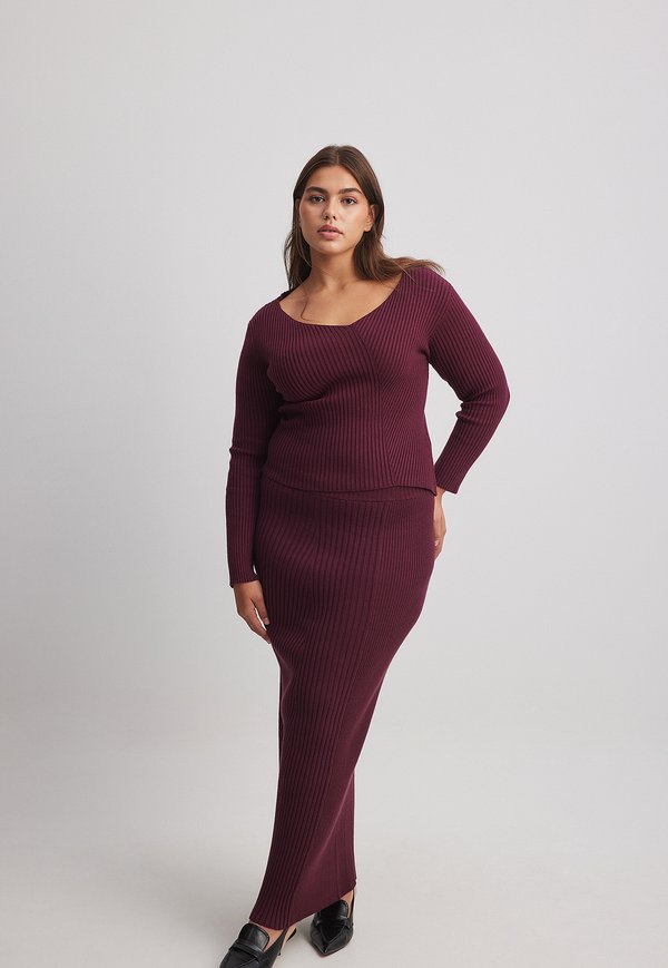 Strickpullover - purple