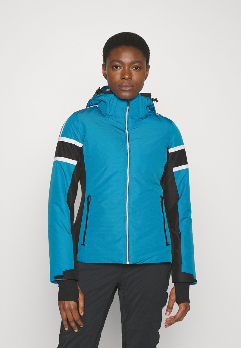 CMP WOMAN JACKET ZIP HOOD Giacca da sci turchese Zalando.it